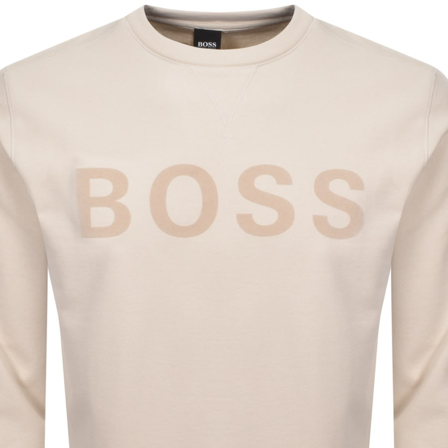 Alternative Image for ProductBOSS Weefast Sweatshirt White2